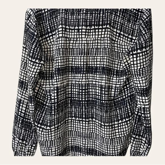 Women’s‎ ANTHROPOLOGIE MICHAEL STARS LONG SLEEVE BLOUSE SIZE SMALL - Picture 8 of 9